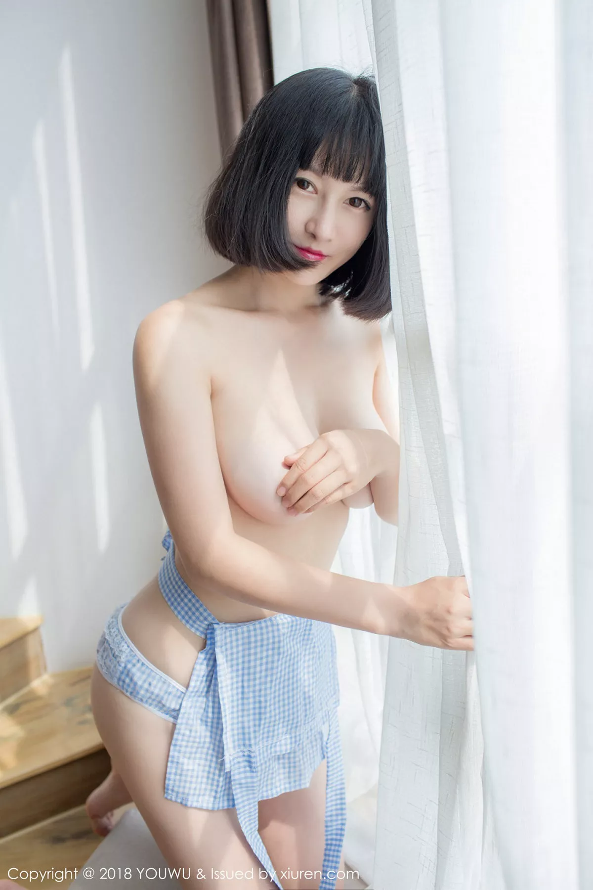 秀人集.com_[YouWu尤物馆]Vol.096_嫩模小探戈居家吊带女仆装真空露白嫩豪乳诱惑写真48P