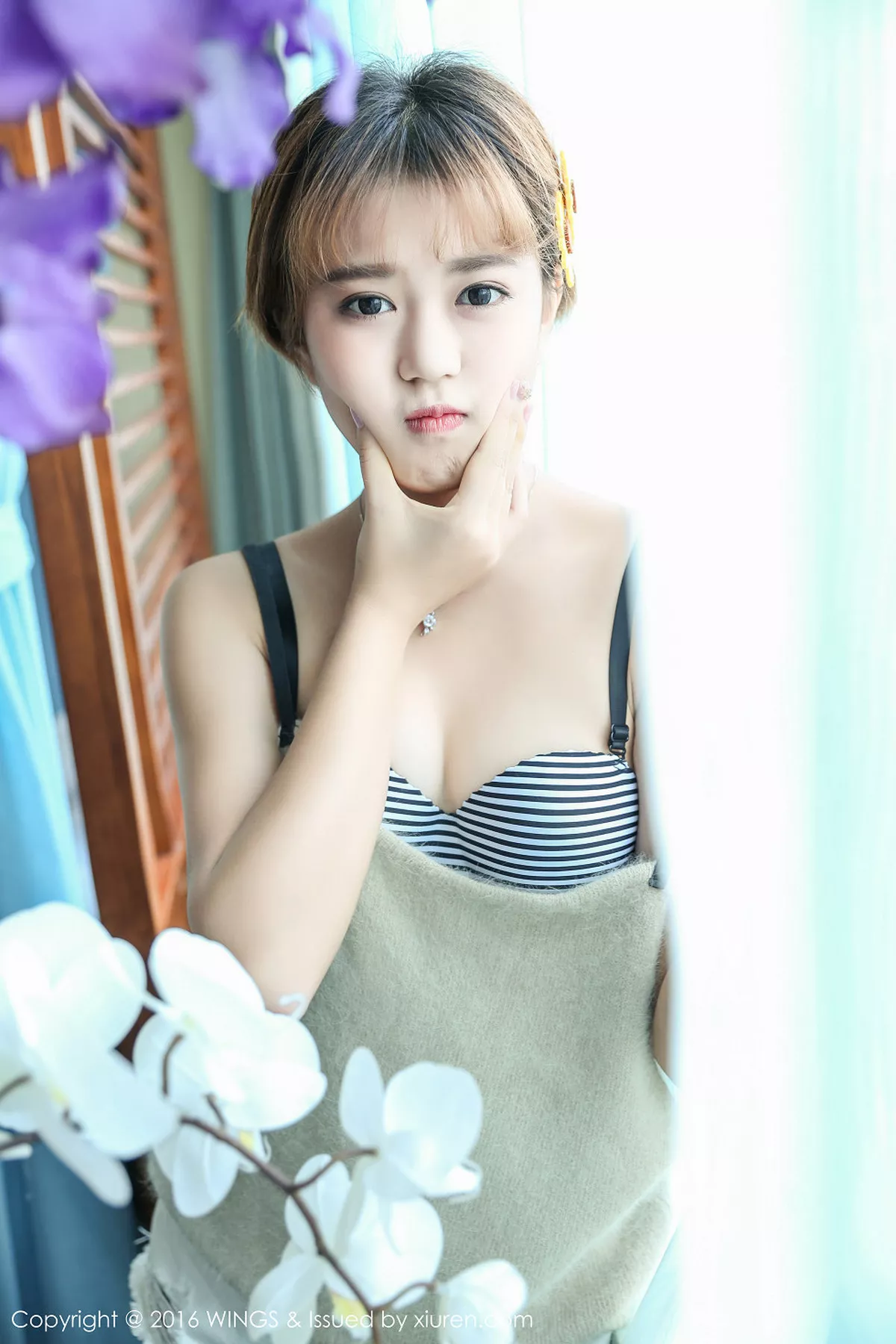 秀人集.com_[WingS影私荟]Vol.019_嫩模柠檬vivi居家私房吊带内衣花仙子性感迷人写真80P