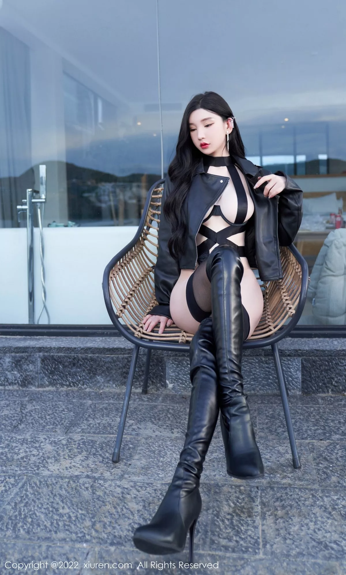 秀人集.com_[XiuRen秀人网]No.5433_女神周于希Sally心愿旅拍半脱露性感黑色情趣内衣撩人诱惑写真73P