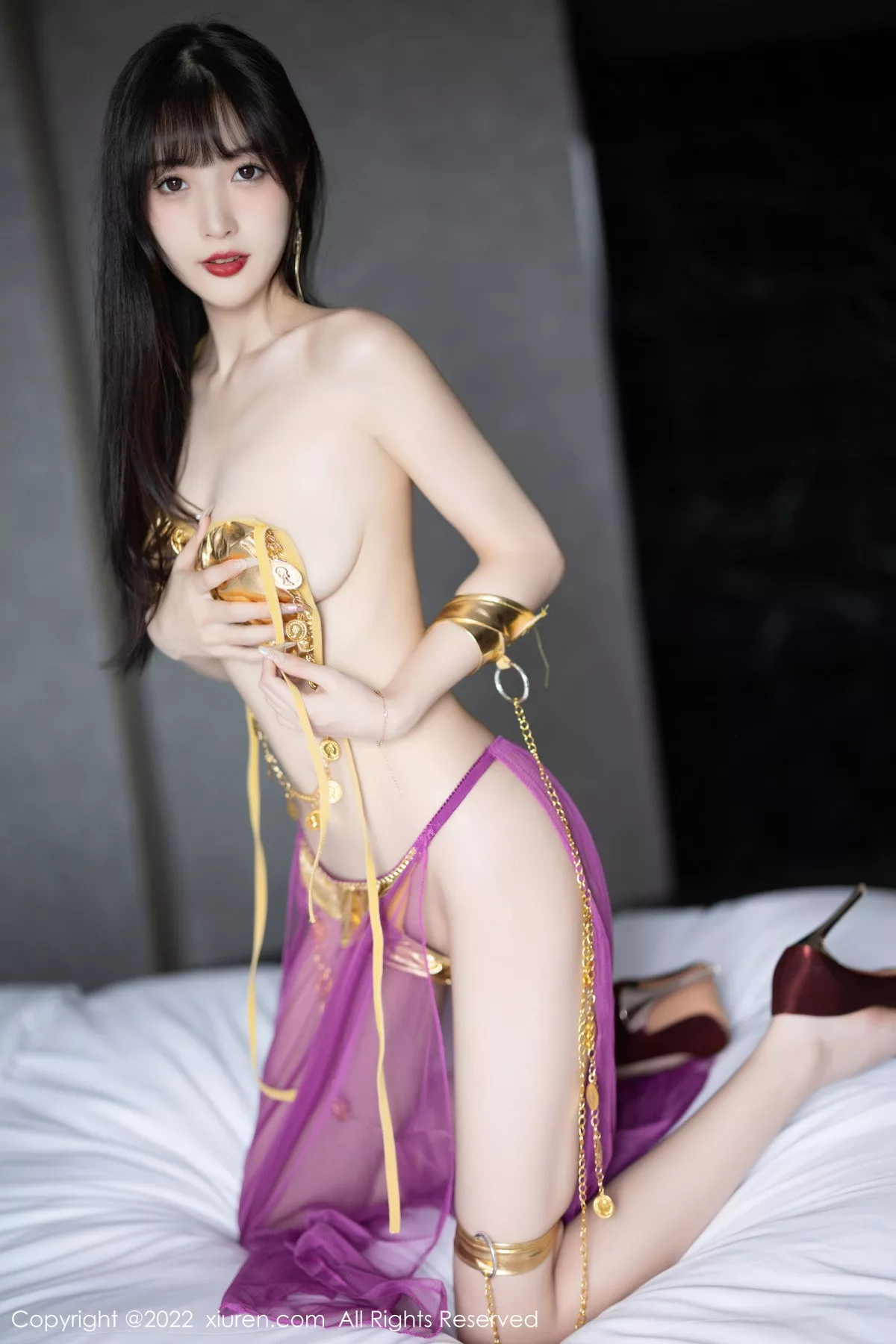 秀人集.com_[XiuRen秀人网]No.5901_模特林星阑私房性感红色薄纱配金色比基尼秀曼妙身姿诱惑写真71P