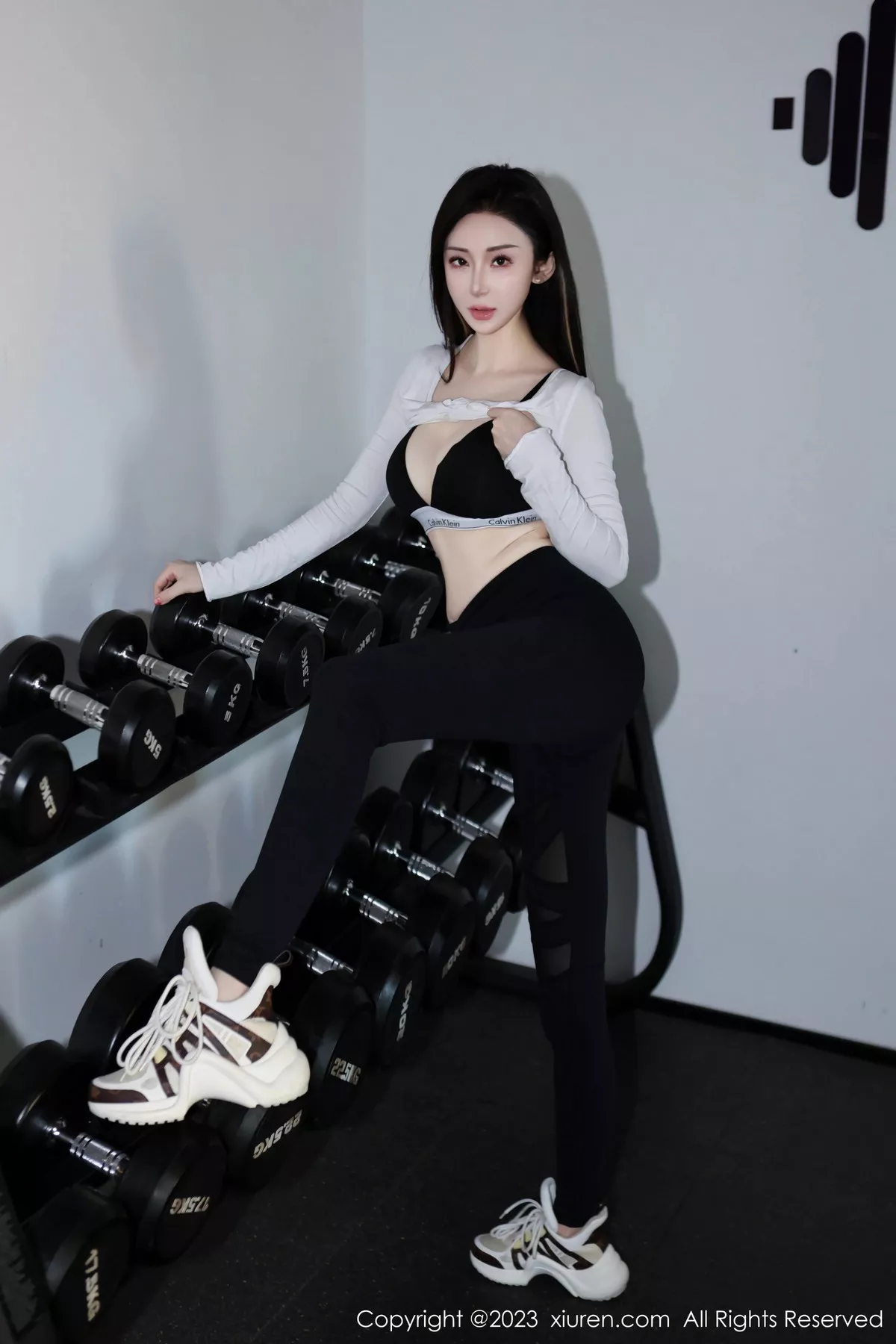 秀人集.com_[XiuRen秀人网]No.7705_模特田兮白脱白色上衣露性感黑色比基尼服饰秀完美身材诱惑写真89P