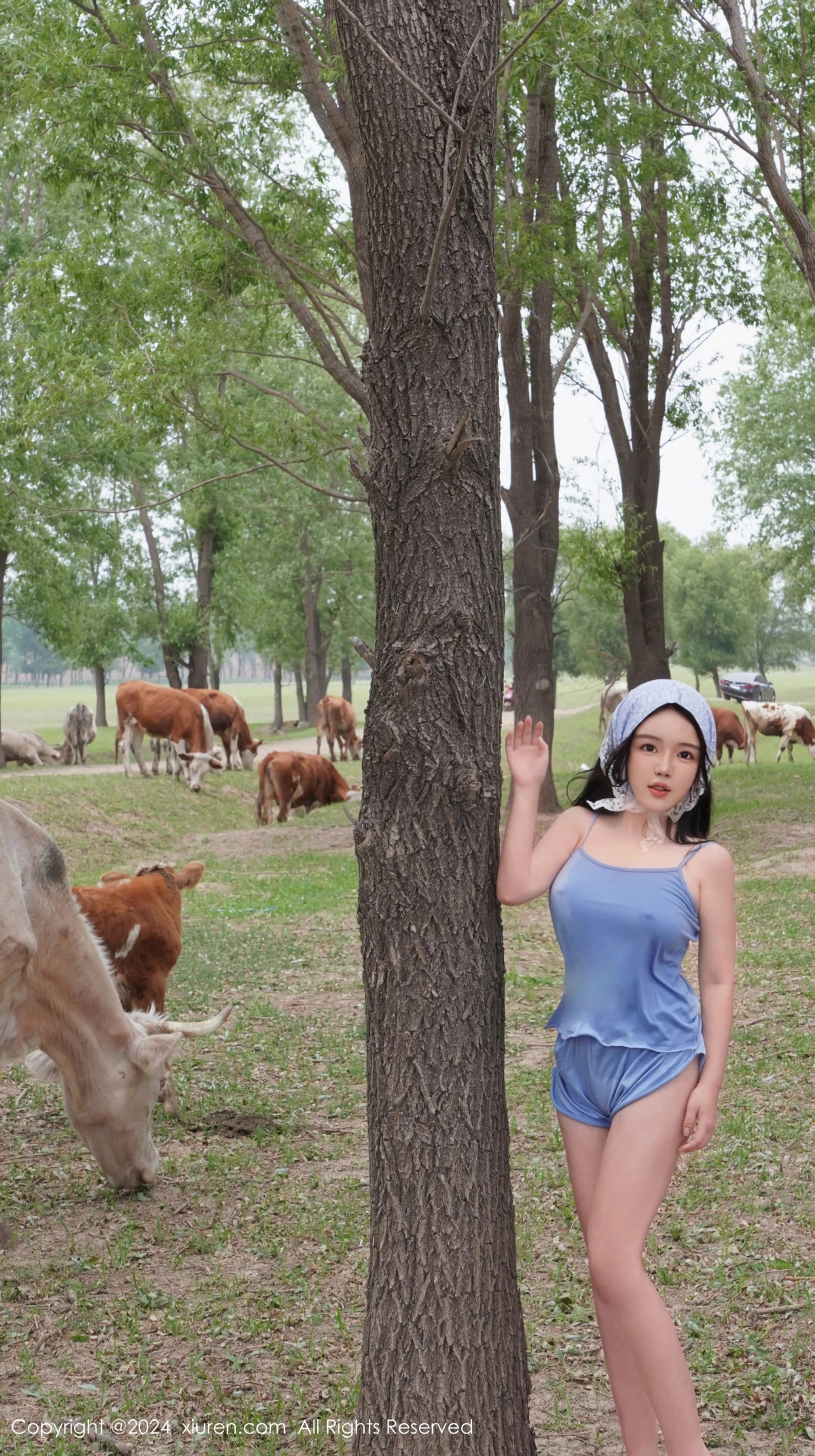 秀人集.com_[XiuRen秀人网]No.8777_模特小薯条nienie性感浅红色泳装+浅蓝色吊带秀曼妙身姿诱惑写真73P