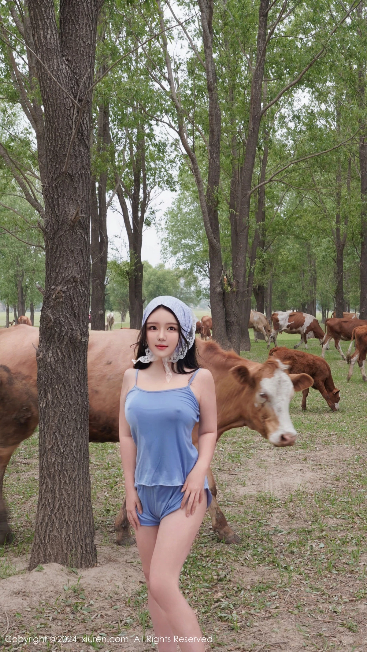 秀人集.com_[XiuRen秀人网]No.8777_模特小薯条nienie性感浅红色泳装+浅蓝色吊带秀曼妙身姿诱惑写真73P