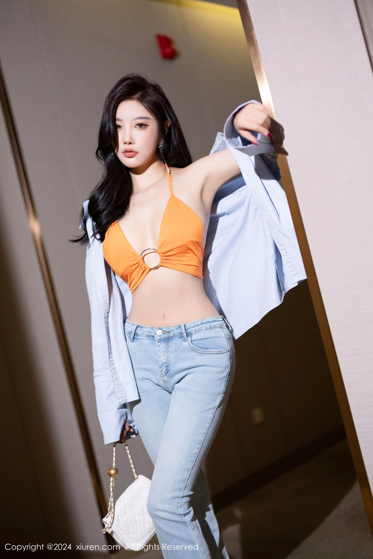 秀人集.com_[XiuRen秀人网]No.9282_女神杨晨晨Yome性感白色情趣内衣配白丝袜秀丰腴身材诱惑写真80P