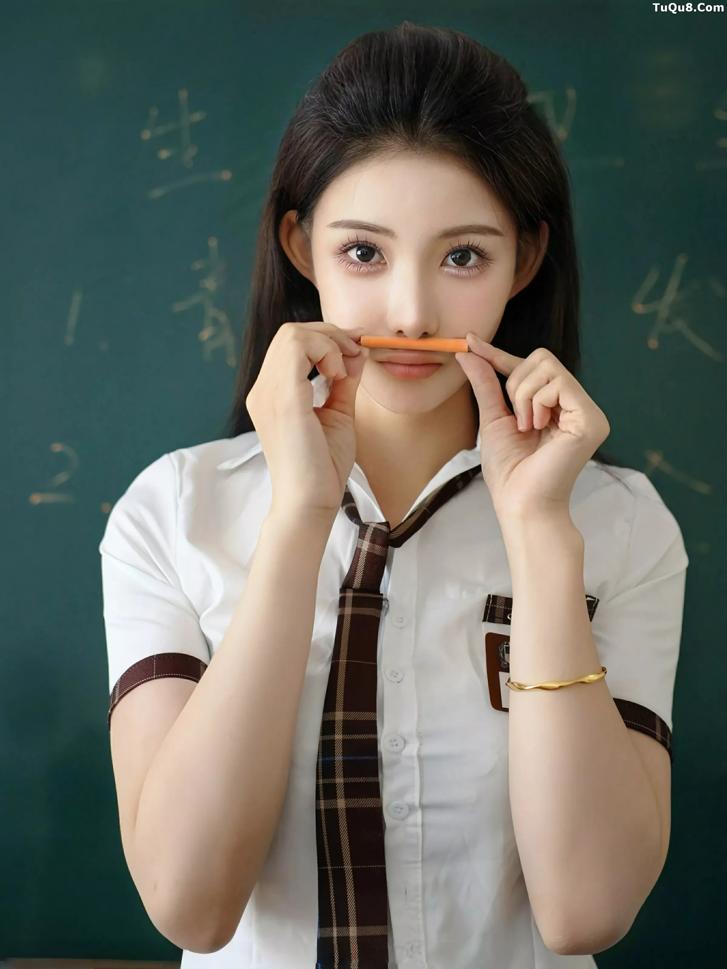 秀人集.com_[XiuRen秀人网]No.10512_模特梨霜儿性感学妹制服露黑色内衣配黑丝袜秀凹凸身材诱惑写真81P