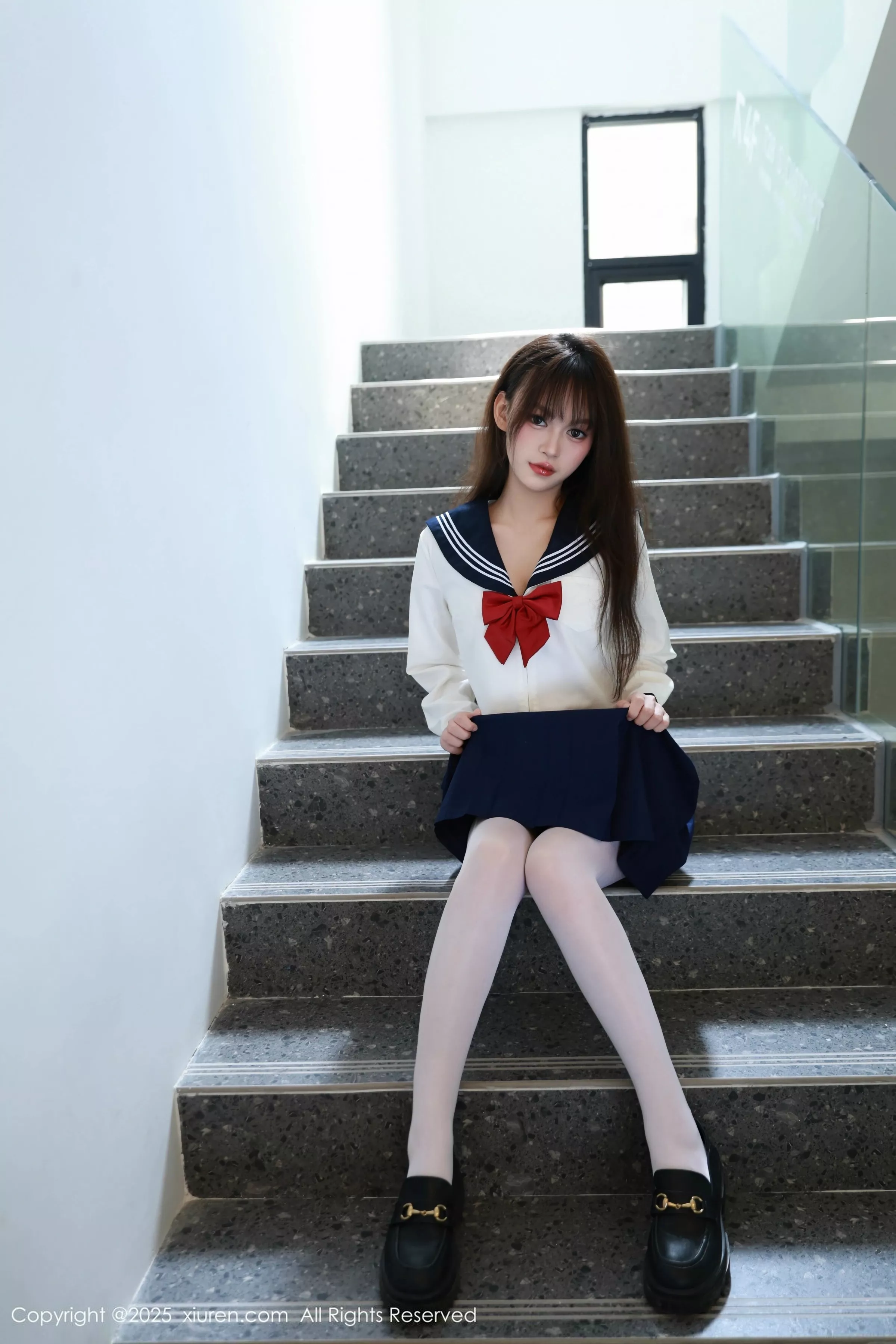 秀人集.com_[XiuRen秀人网]No.10458_新人模特糯咪性感JK制服配超薄白丝袜秀曼妙身姿撩人诱惑写真88P