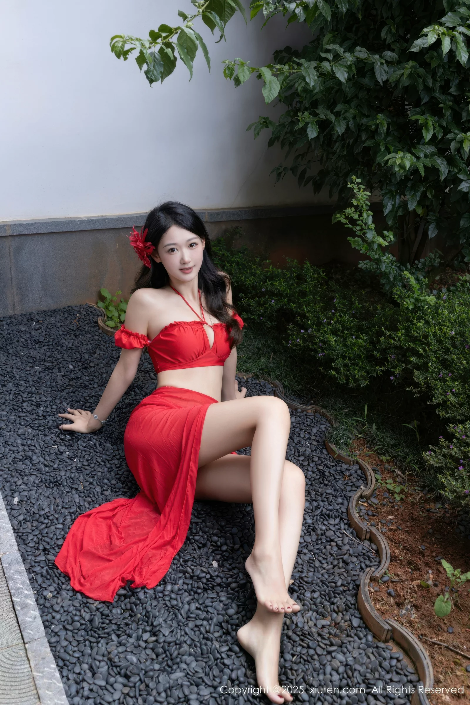 秀人集.com_[XiuRen秀人网]No.10662_模特唐安琪性感红色短裙露红色泳衣秀曼妙身姿迷人诱惑写真80P