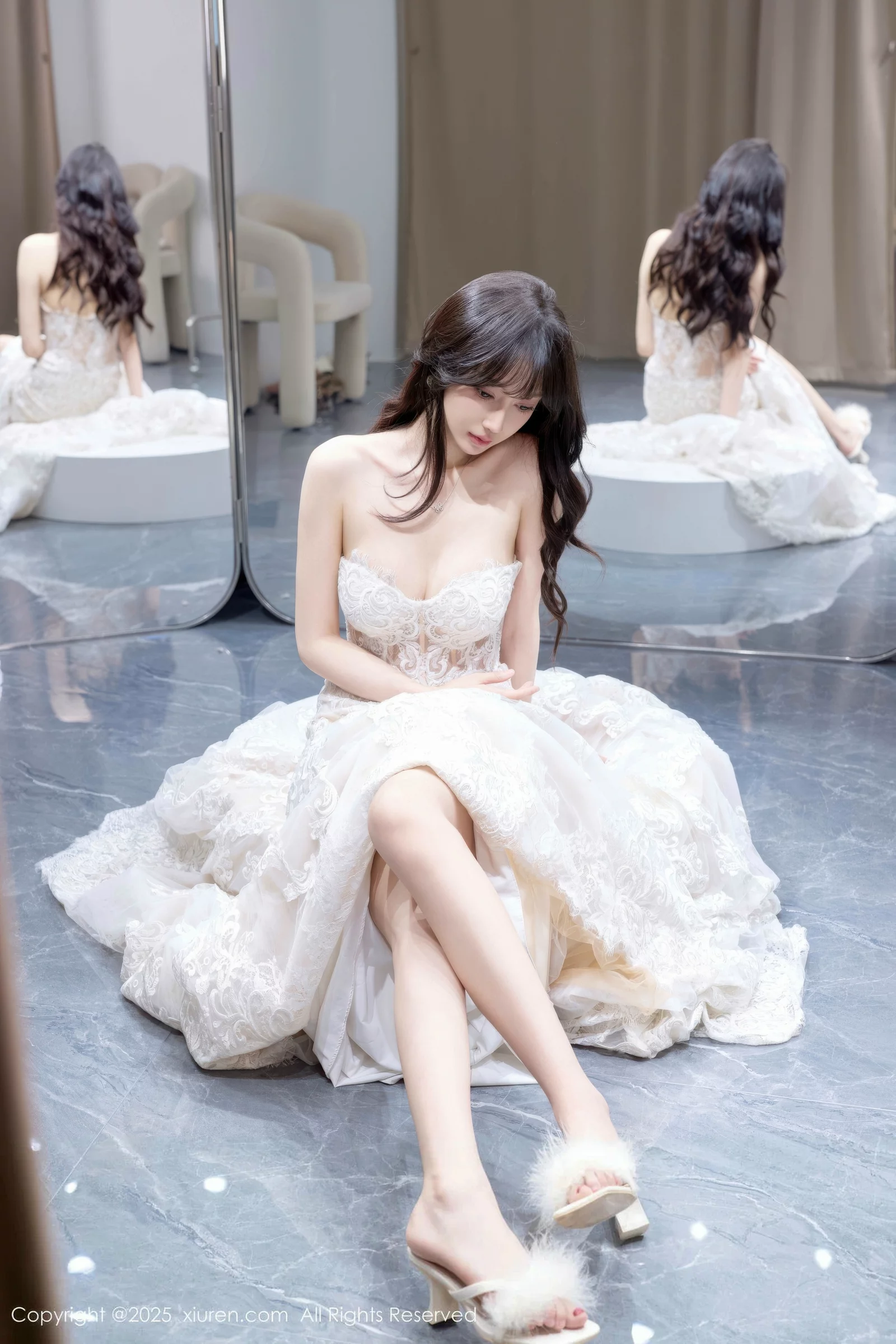 秀人集.com_[XiuRen秀人网]No.10663_模特玥儿玥er私房性感白色婚纱礼裙秀完美身材迷人诱惑写真58P