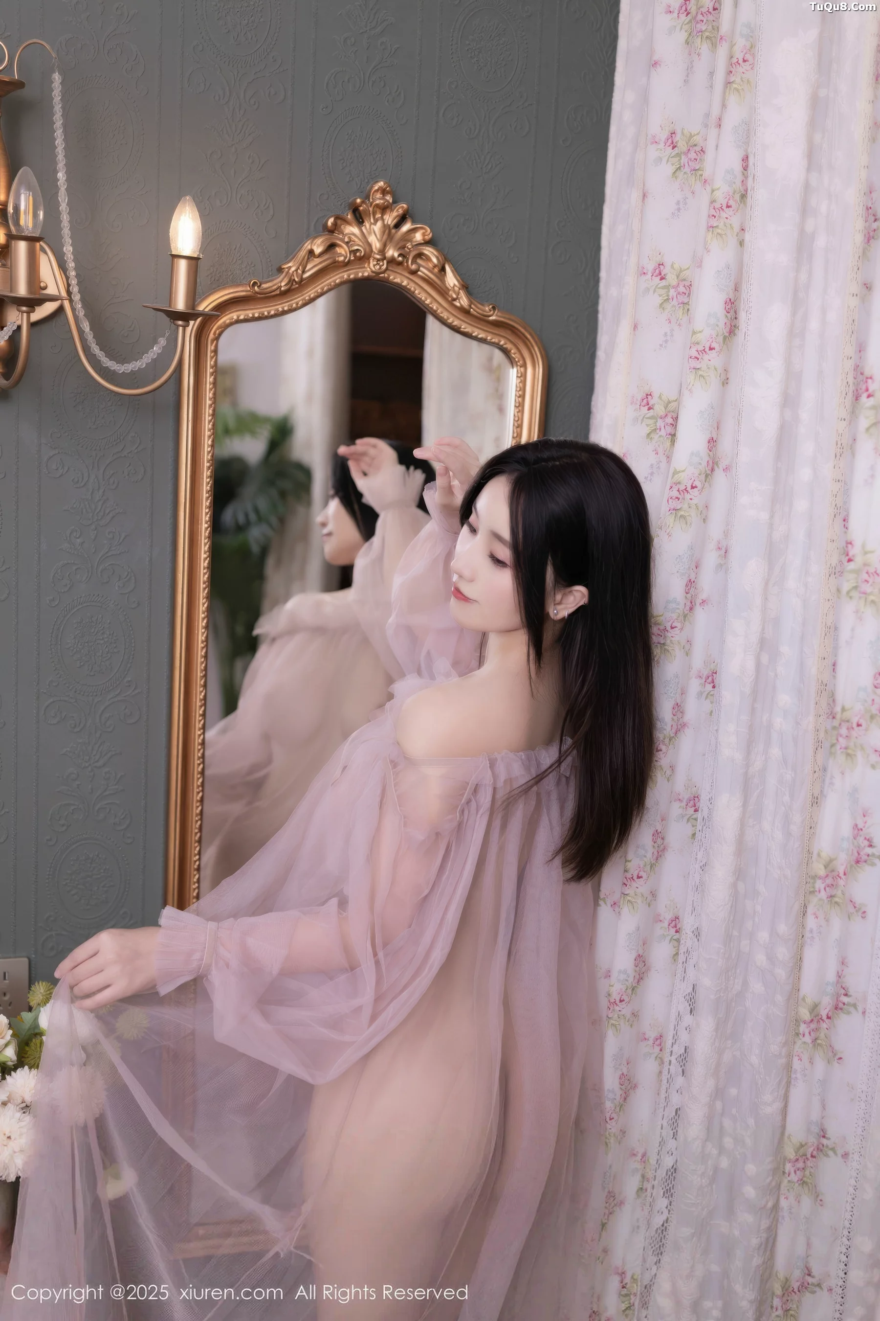 秀人集.com_[XiuRen秀人网]No.10752_模特杏子Yada性感轻透粉色薄纱露紫色内衣秀曼妙身姿诱惑写真68P