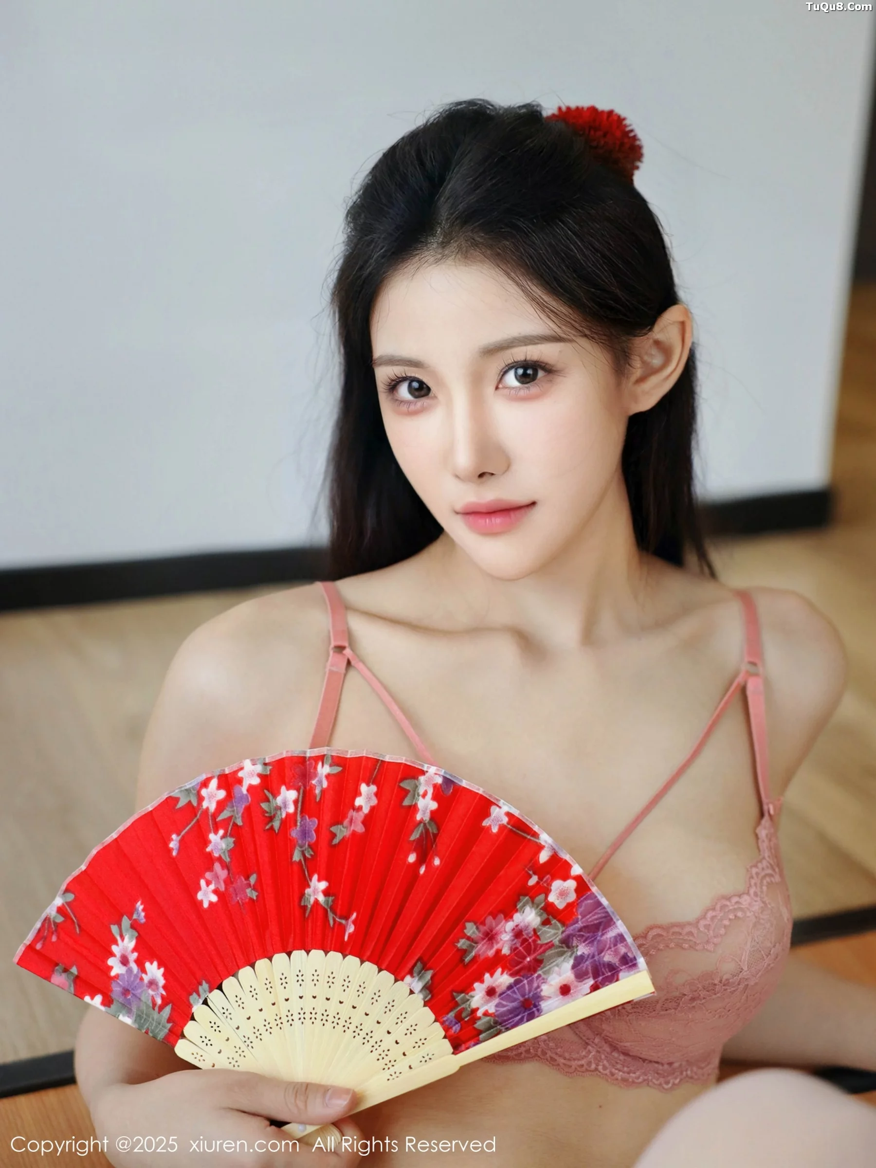 秀人集.com_[XiuRen秀人网]No.10767_模特梨霜儿性感粉色蕾丝内衣配粉色丝袜秀丰腴身材迷人诱惑写真83P