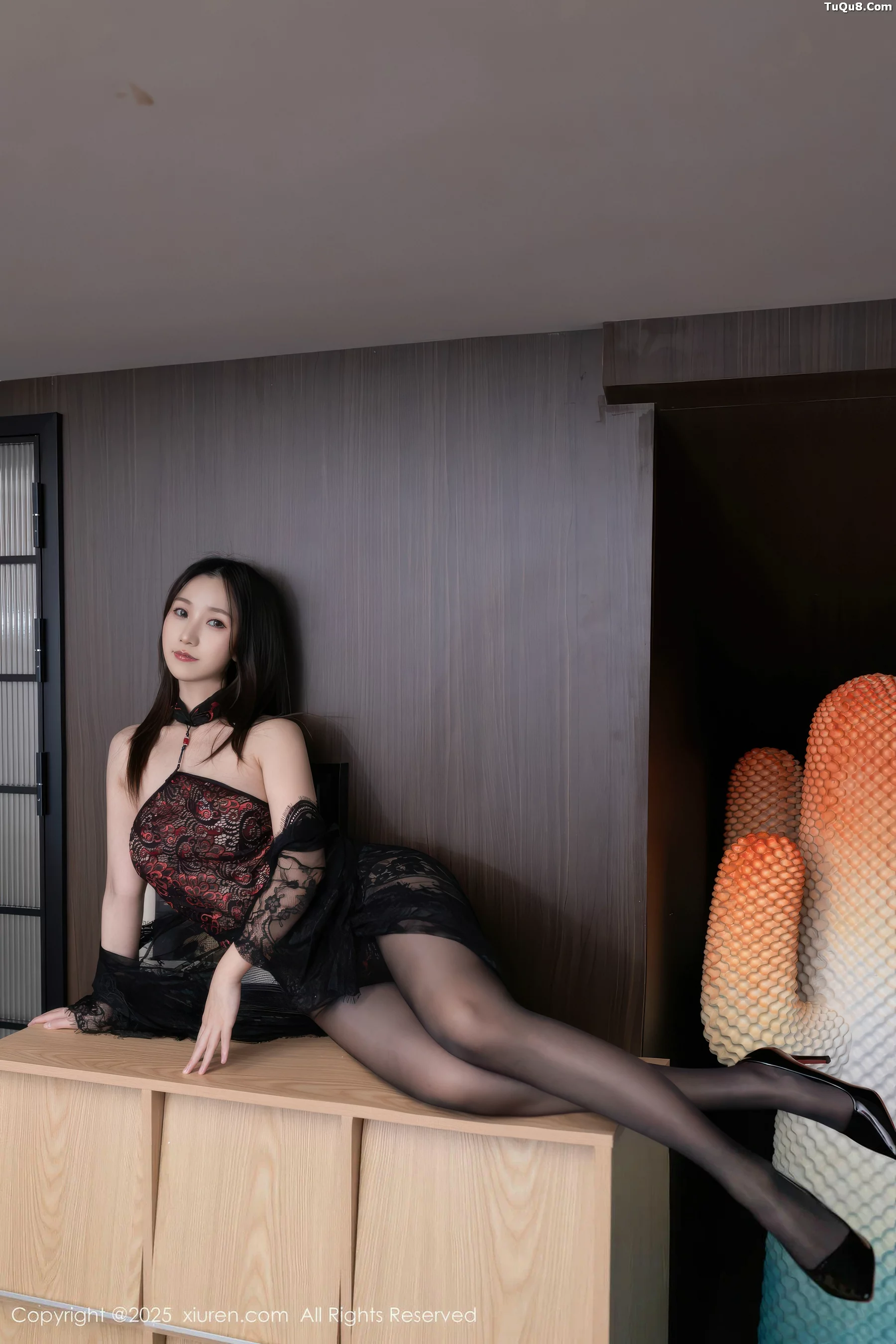 秀人集.com_[XiuRen秀人网]No.10951_模特杏子Yada性感黑色情趣内衣配超薄黑丝秀曼妙身姿诱惑写真81P