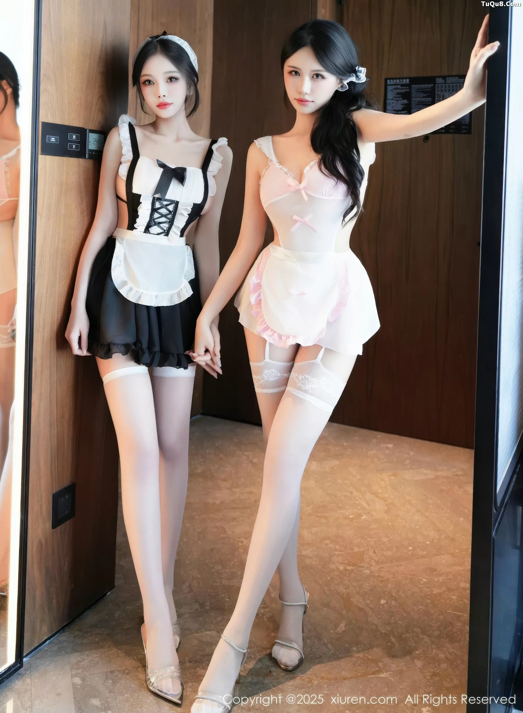 秀人集.com_[XiuRen秀人网]No.10961_模特合集shelly诗莉吖私房性感姐妹花白色丝袜秀曼妙身姿诱惑写真53P