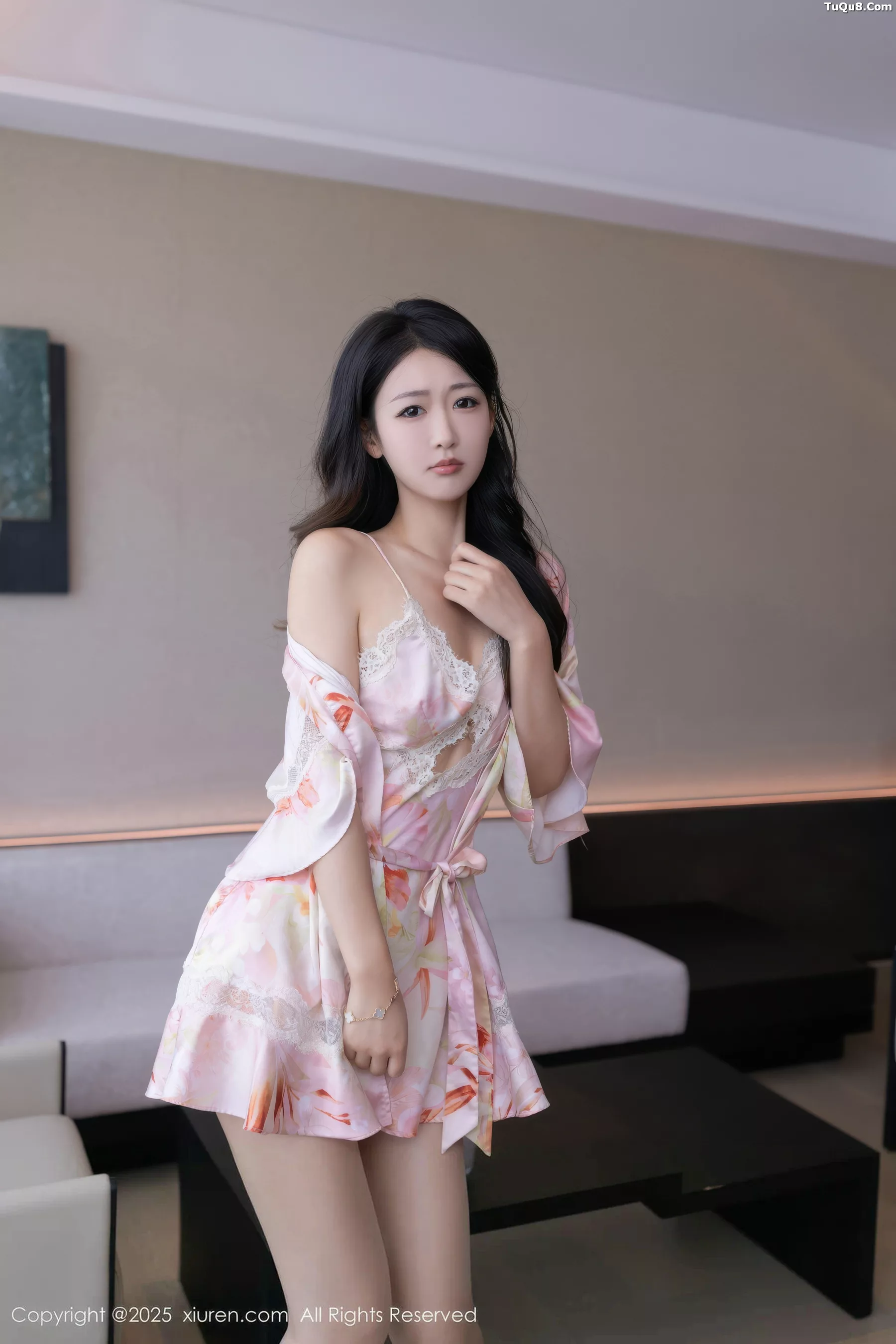 秀人集.com_[XiuRen秀人网]No.10970_模特唐安琪性感粉色睡袍露粉色内衣配超薄肉丝秀曼妙身姿诱惑写真76P