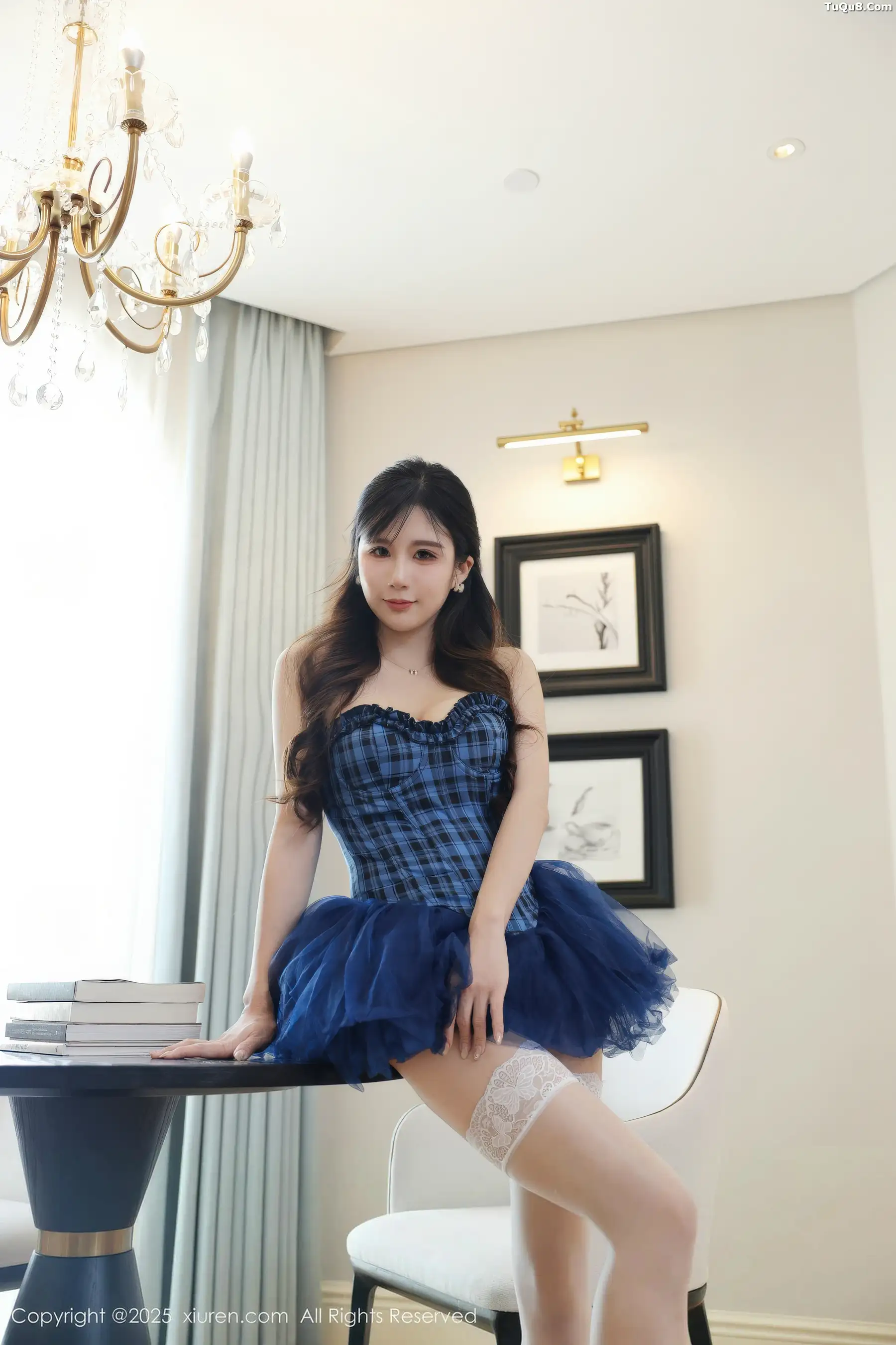 秀人集.com_[XiuRen秀人网]No.10990_模特小肉肉咪性感蓝色蓬蓬裙配白色丝袜秀凹凸身材完美诱惑写真68P