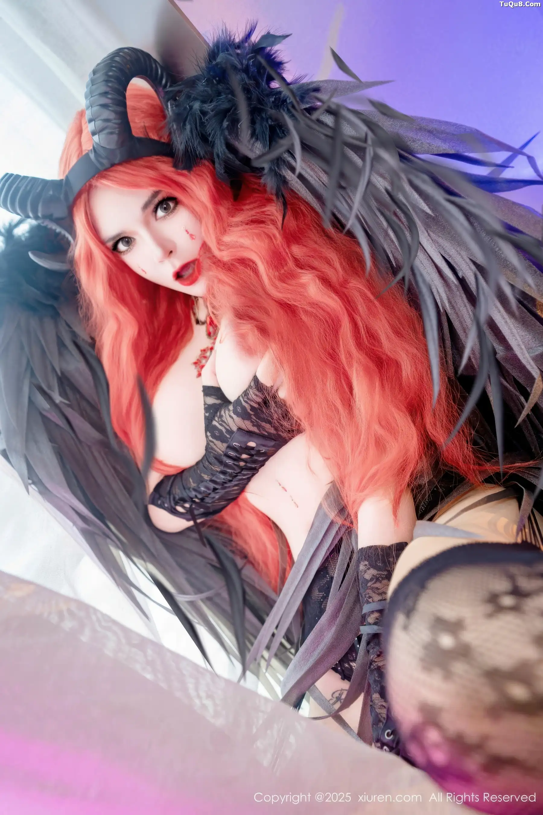 秀人集.com_[XiuRen秀人网]No.10994_模特伊丽莎有点白性感黑色蕾丝内衣配黑丝吊袜秀惹火身材诱惑写真66P