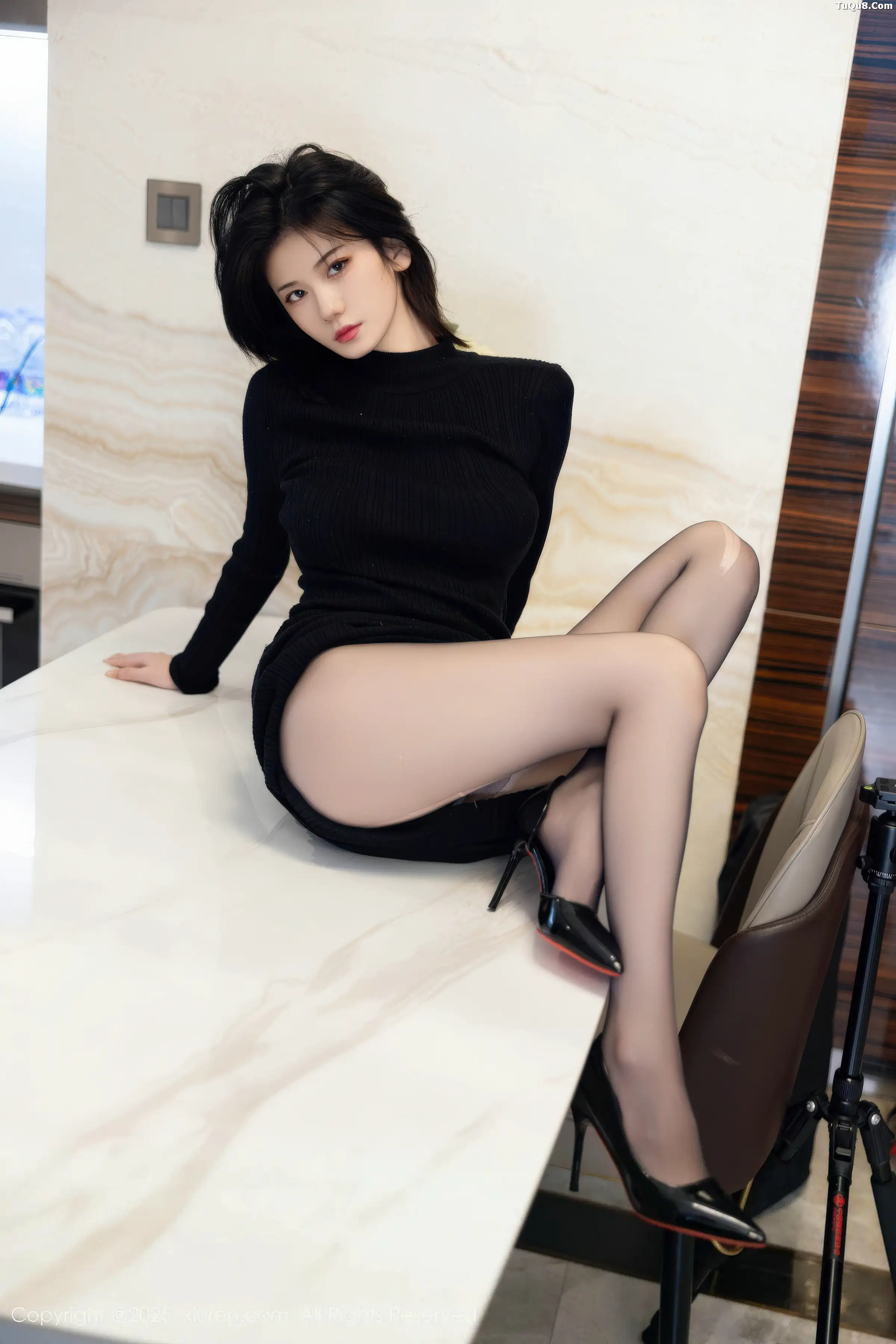 秀人集.com_[XiuRen秀人网]No.11036_新人模特赵语嫣Baby黑色连衣裙配超薄黑丝秀曼妙身材诱惑写真97P