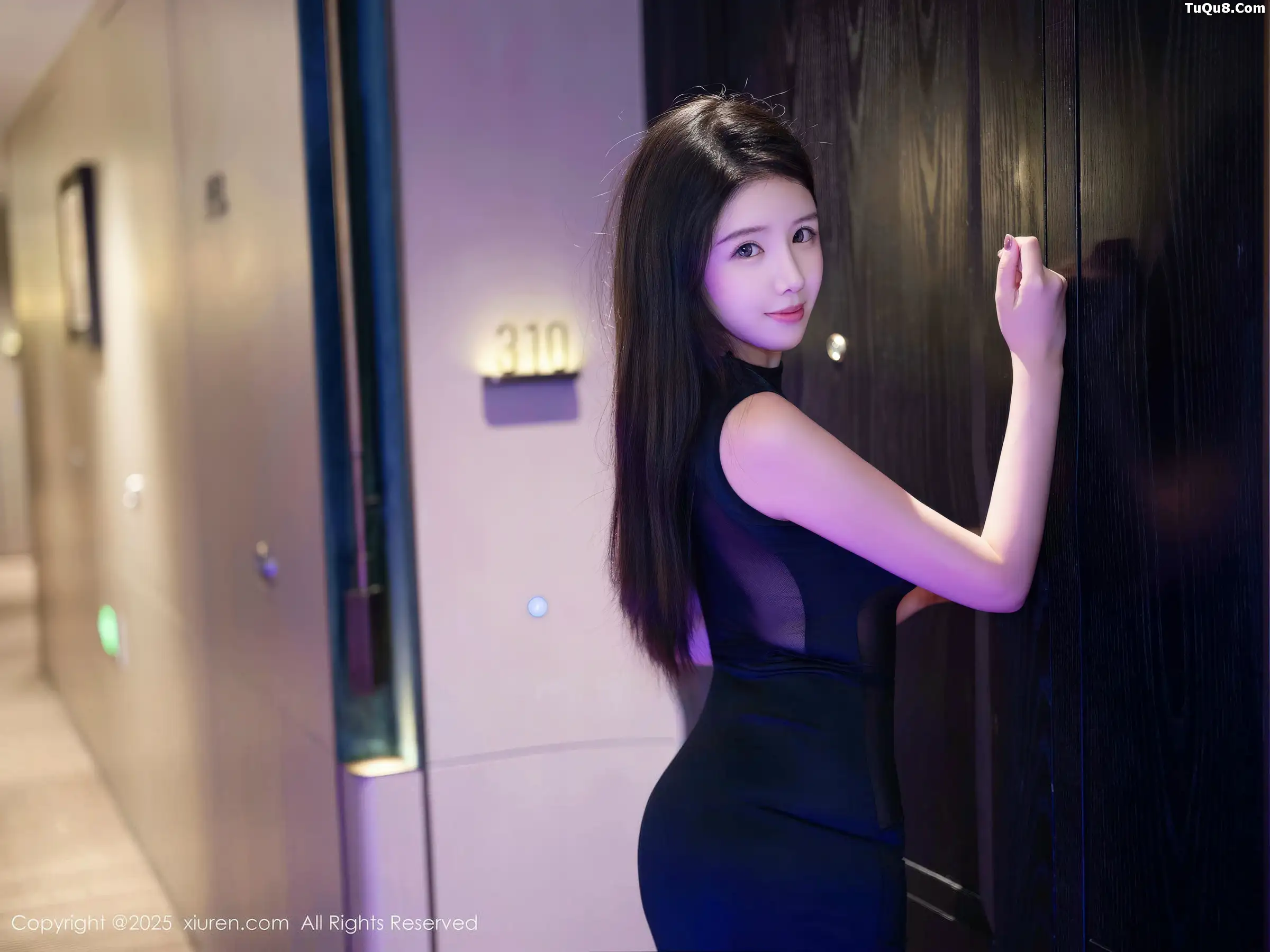 秀人集.com_[XiuRen秀人网]No.11041_模特袁圆性感黑色薄透连衣长裙配超薄黑丝秀曼妙身姿诱惑写真66P